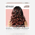 Streax Hair Color Highlighting Kit - Latte Brown