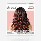 Streax Hair Color Highlighting Kit - Latte Brown