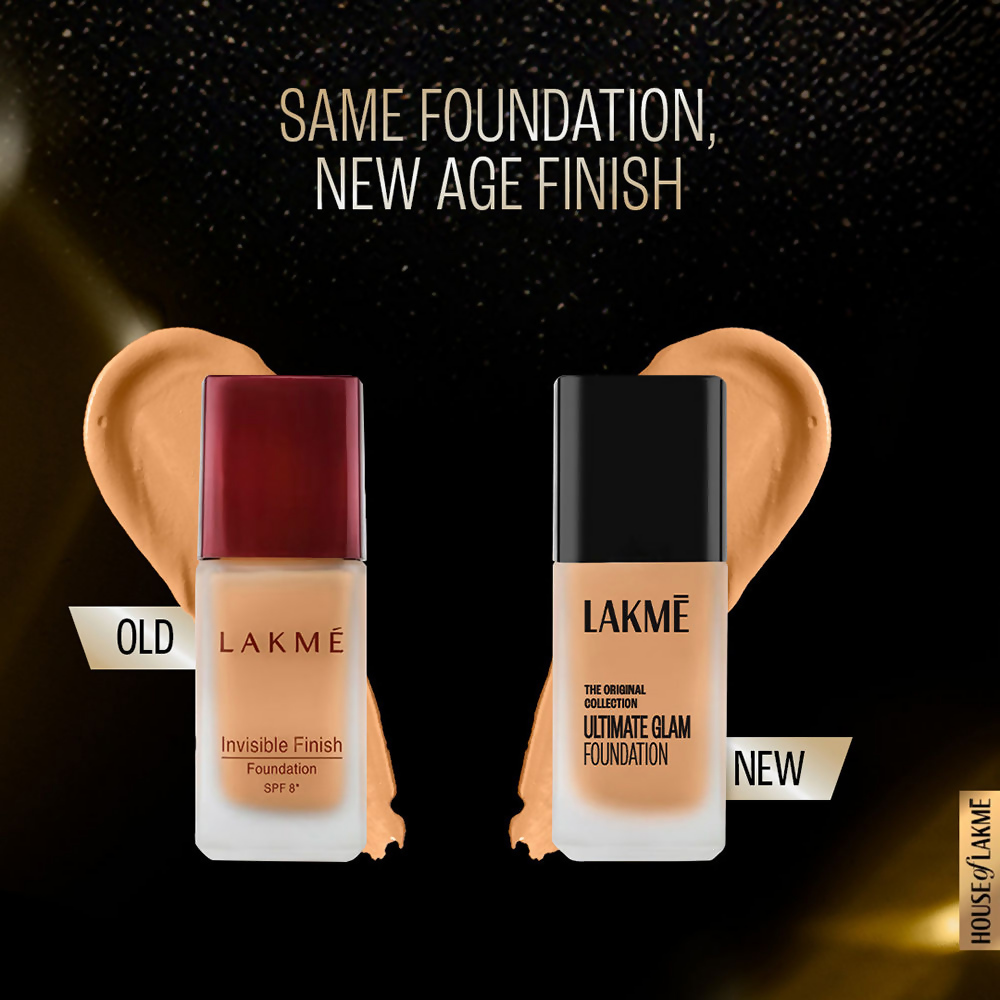 Lakme Invisible Finish Full Coverage Liquid Foundation SPF 8 - Shade 01