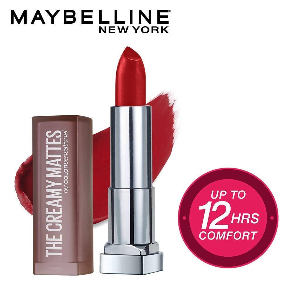 Maybelline New York Color Sensational Creamy Matte Lipstick / 643 Cosmopolitan Red