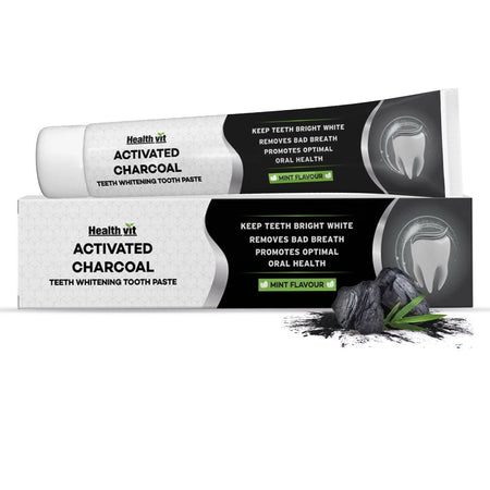 Healthvit Activated Charcoal Toothpaste