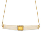Women's Gold-Plated Necklace - Ruby Raang - Distacart