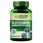 Himalayan Organics Glucosamine Chondroitin & MSM Boswellia Serrata: 120 Vegetarian Tablets