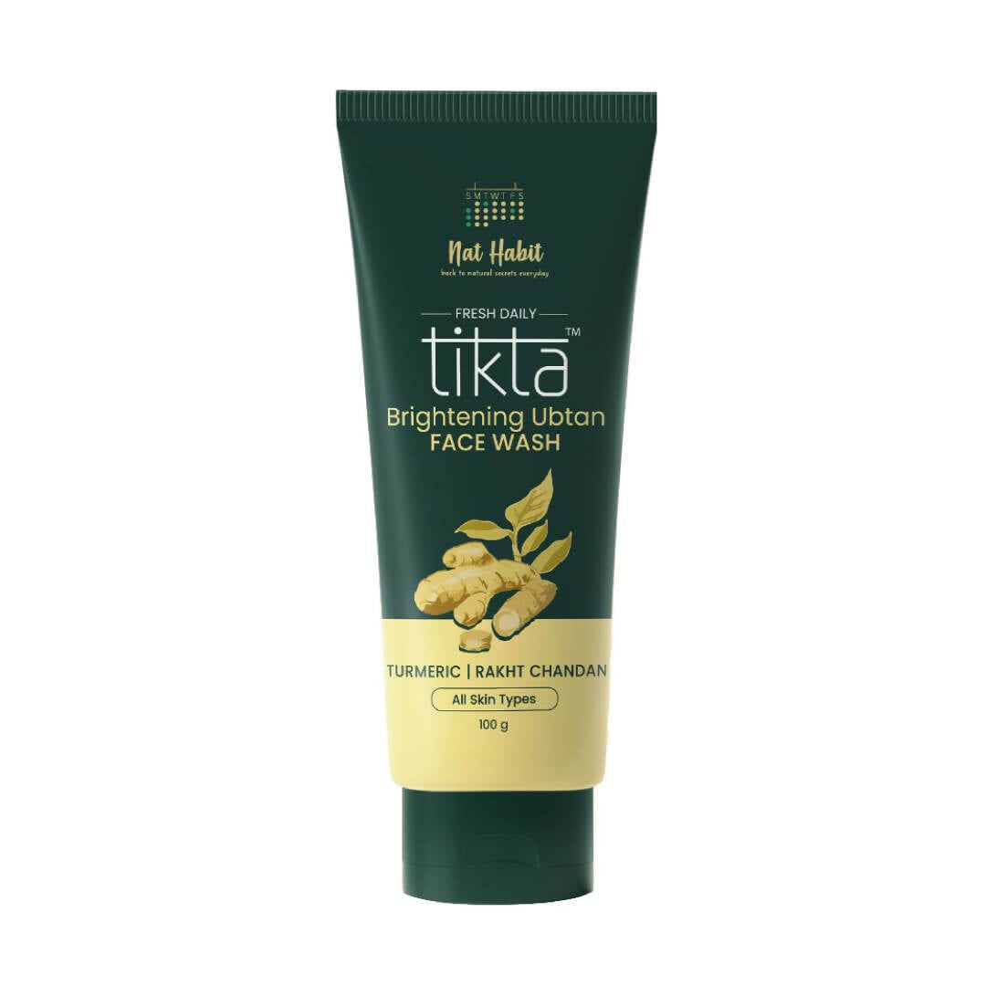 Nat Habit Brightening Ubtan Tikta Face Wash - Distacart