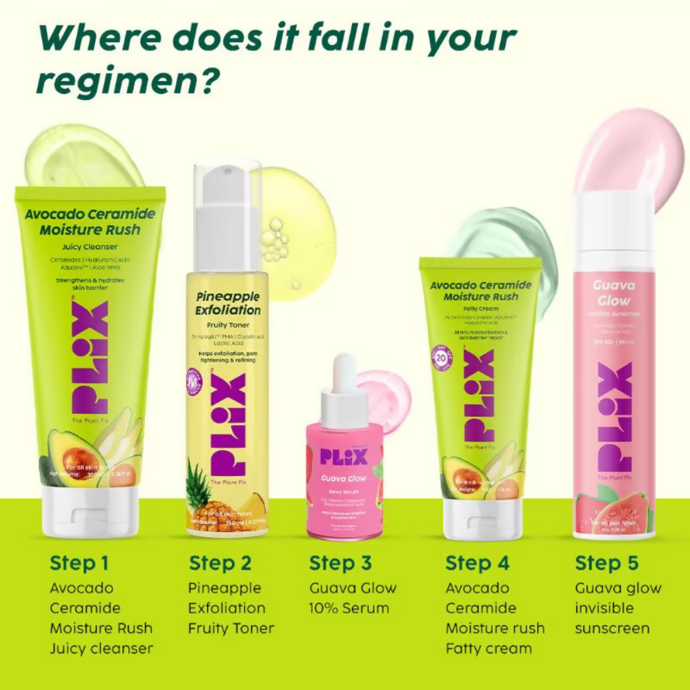 PLIX The Plant Fix Avocado Ceramide Moisture Rush Juicy Cleanser