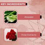 Ae Naturals Pure Aloevera Gel With Rose Extracts