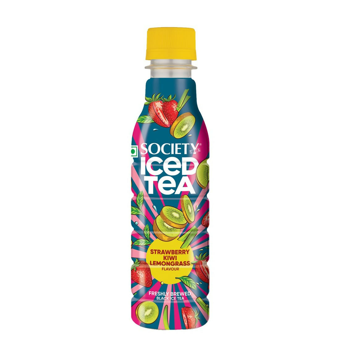 Society Iced Tea Ready to Drink Strawberry Kiwi Lemongrass Flavour - Distacart