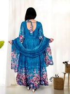 Joban Fashion Rama Kurta Set Organza Sequin Embroidery Work - Distacart