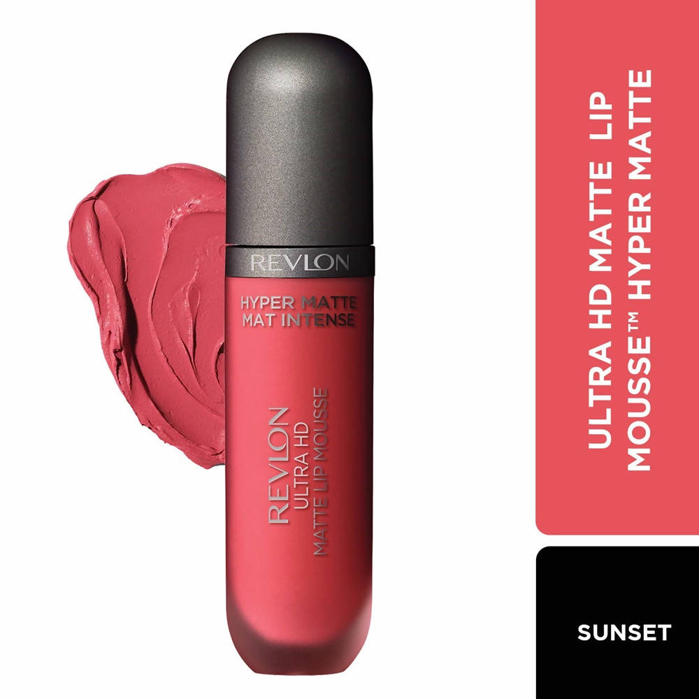 Revlon Hyper Matte Mat Intense Ultra Hd Matte Lip Mousse - Sunset