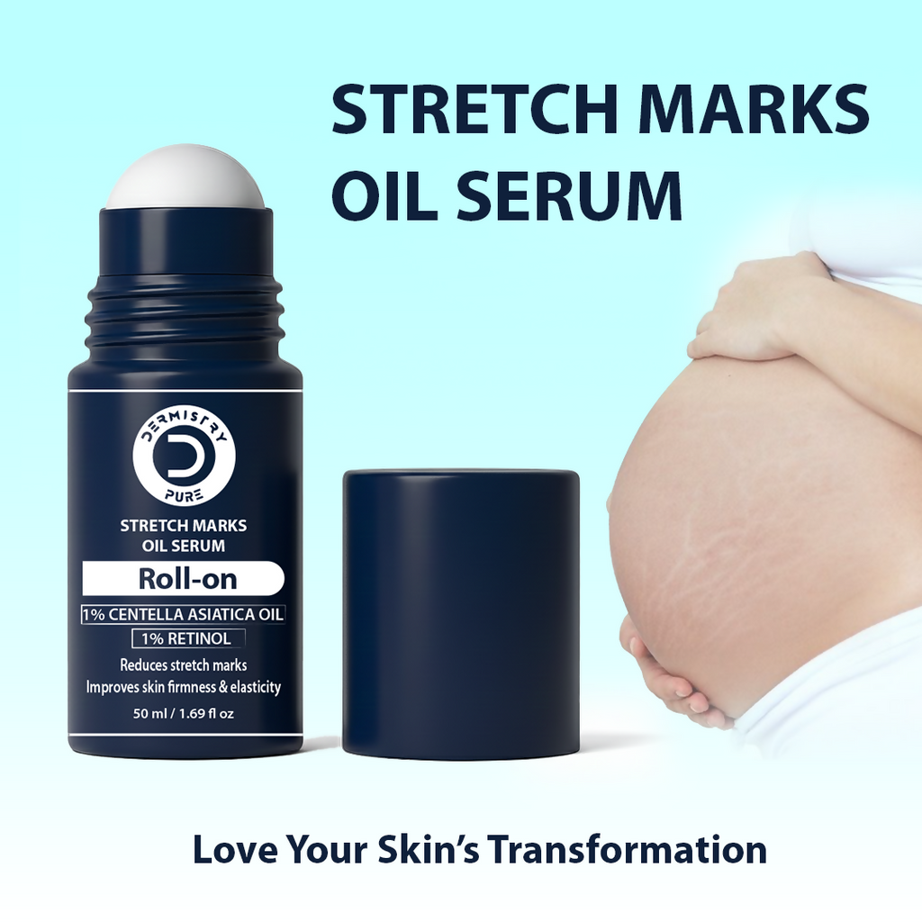 Dermistry Stretch Marks Scar Removal Roll On Oil Serum