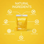 Purna Gummies Multivitamin Mango Gummies with Vitamins & Minerals
