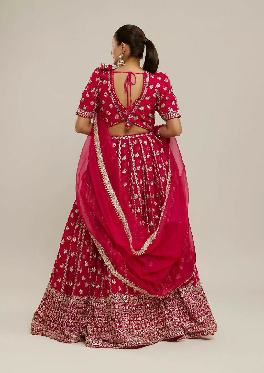 Lehenga Mart Designer Indian Wedding Lehenga Choli-Pink - Distacart