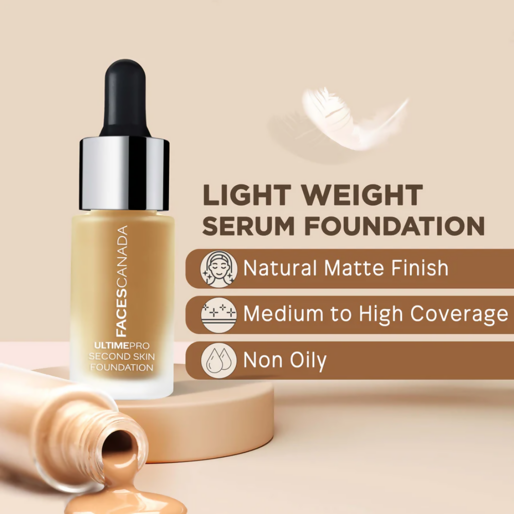 Faces Canada Ultime Pro Second Skin Foundation - Sand 04