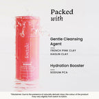 Foxtale Purify & Glow Cleanser + Mask With French Pink Clay & Sodium