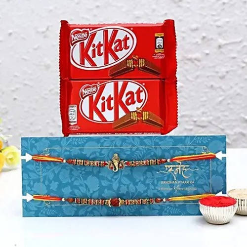 Shree Rakhi Set and KitKat Chocolates