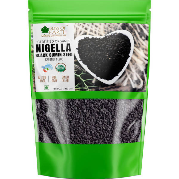 Bliss of Earth Nigella Black Cumin Seeds - Distacart