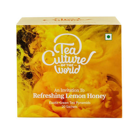 Tea Culture Refreshing Lemon Honey Tea Bags