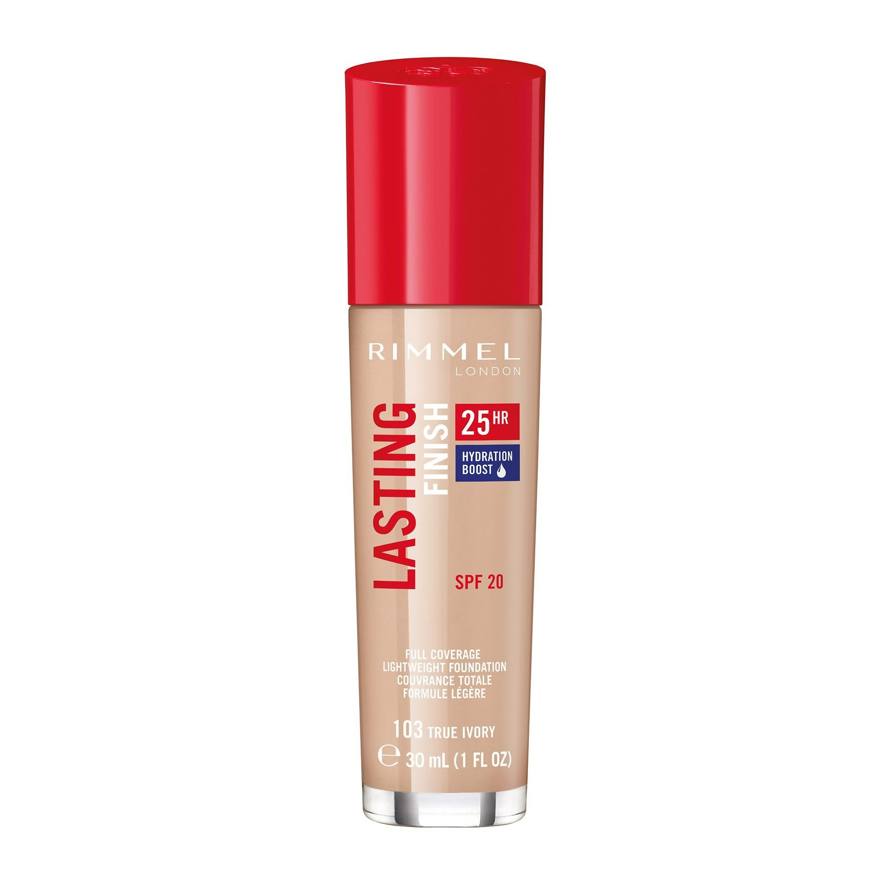 Rimmel London Lasting Finish 25 Hour Foundation SPF 20 - True Ivory