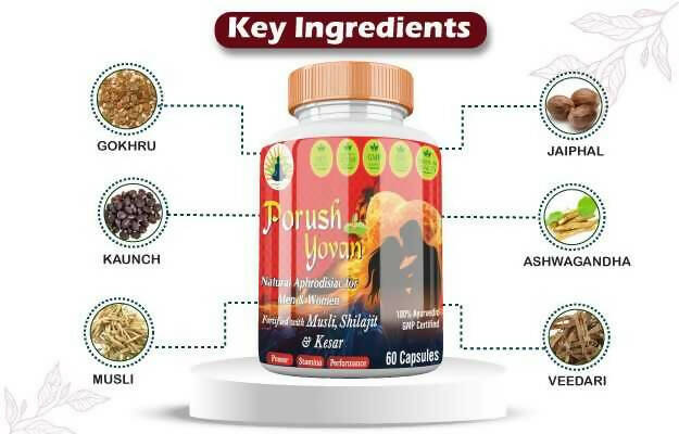 Divya Shree Porush Yovan Capsules - Distacart