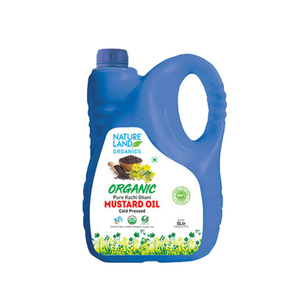 Nature Land Organics  Mustard Oil