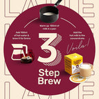 Sleepy Owl Hot Brew Latte Coffee Bags