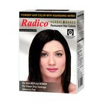 Radico Natural Herbal Based Permanent Hair Color - Dark Brown - Distacart