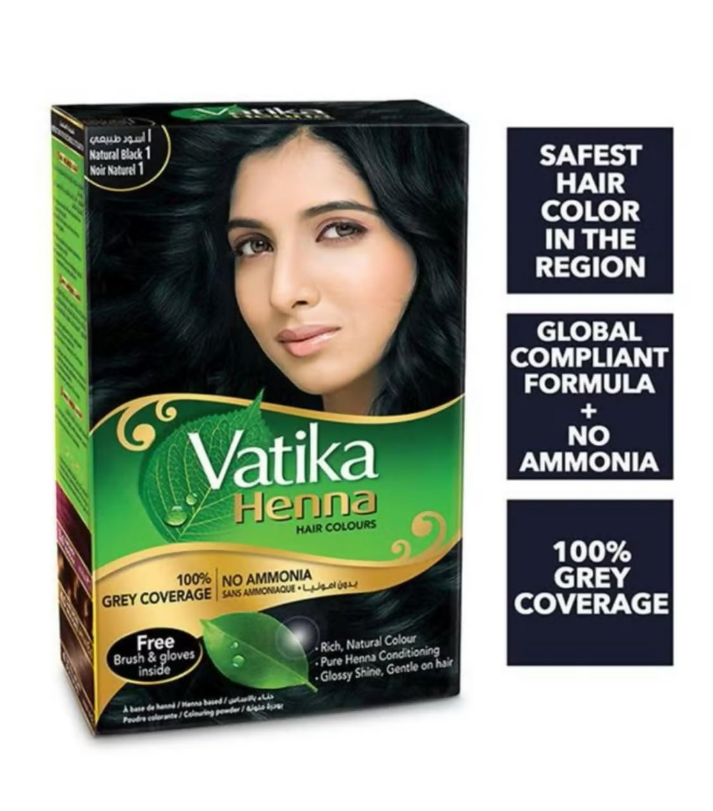 Vatika Dabur Vatika Henna Hair Colour -Jet Black