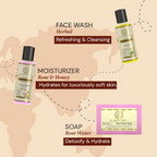 Khadi Natural Travel Kit Skincare & Haircare Essentials On-The-Go