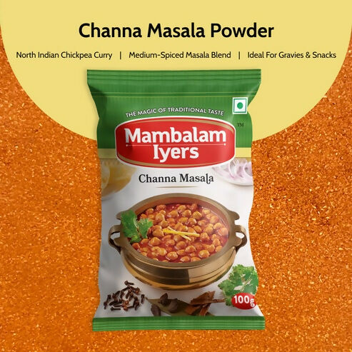 Mambalam Iyers Channa Masala Powder - Distacart