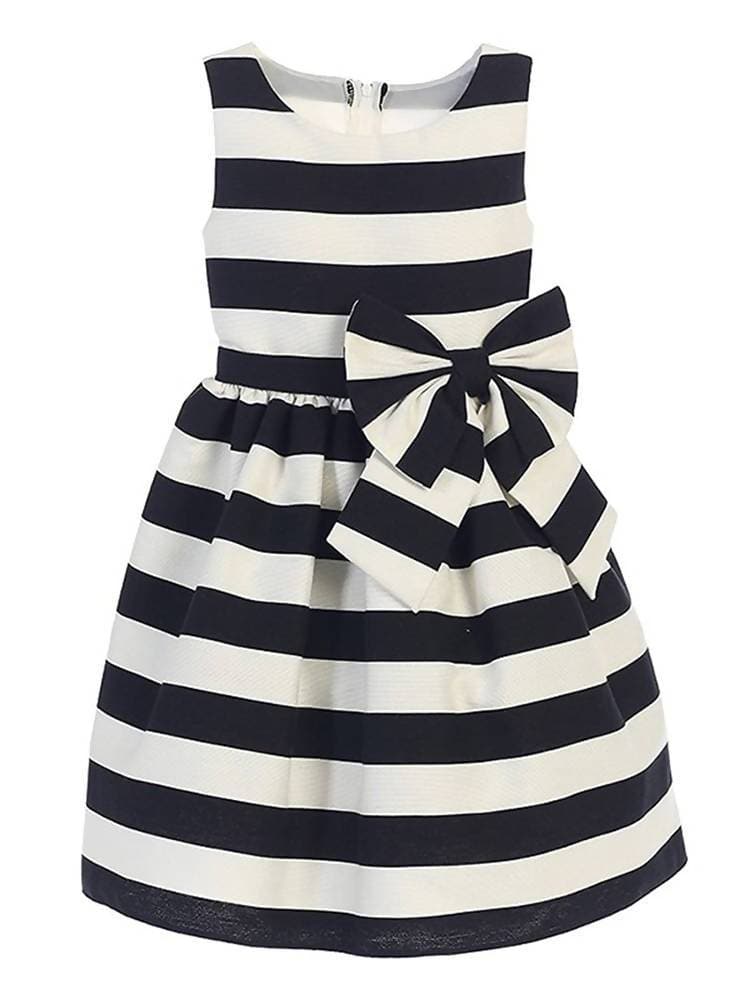 Asmaani Baby Girl Satin Knee Length Frock (AS-DRESS-22147)
