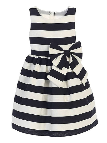 Asmaani Baby Girl Satin Knee Length Frock (AS-DRESS-22147)