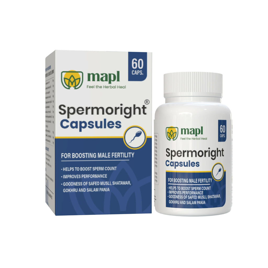 MAPL Spermoright Capsule Sperm Booster For Mens - Distacart