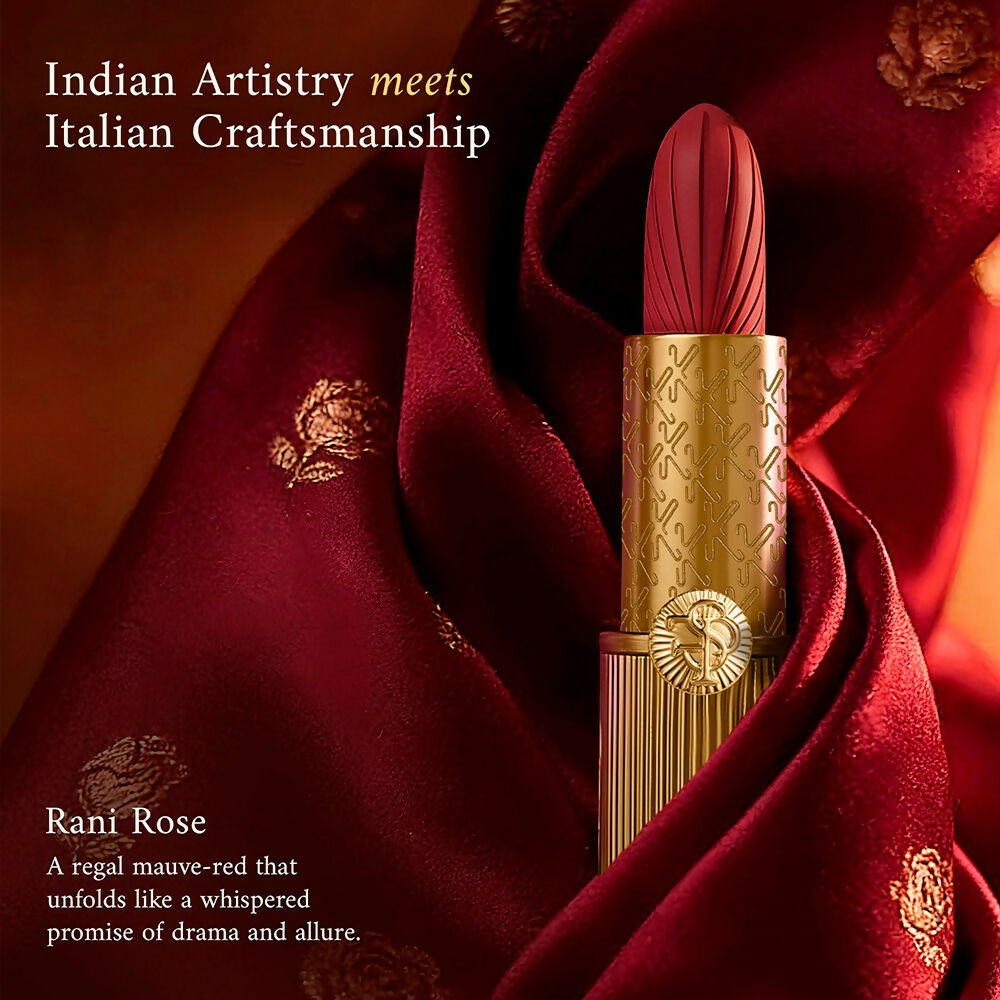 Kay Beauty x Falguni Shane Peacock Luxe Matte Lipstick - Rani Rose - Distacart