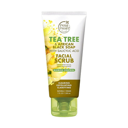 Petal Fresh Tea Tree & African Black Soap Facial Scrub