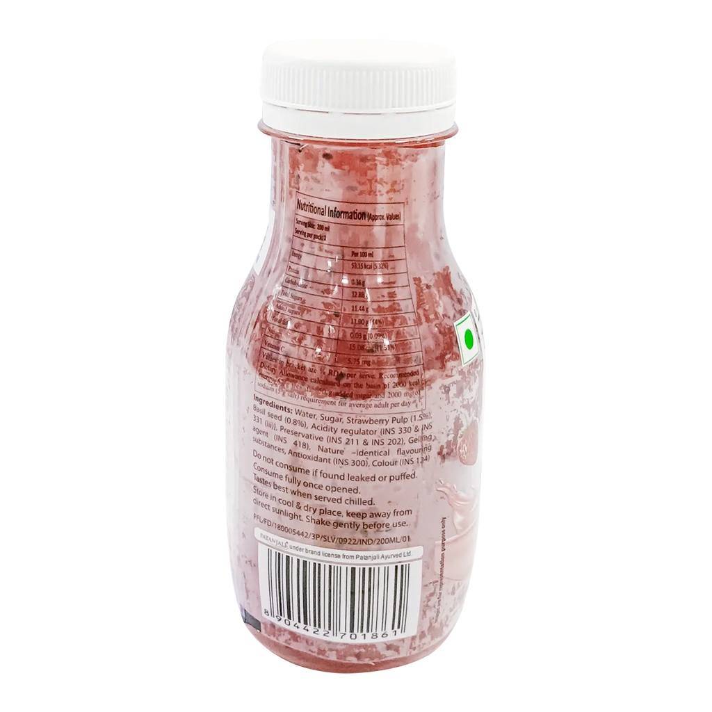 Patanjali Strawberry Basil Drink - Distacart