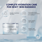 AHC Hyaluronic Dewy Radiance Face Moisturizer Cream - Korean skincare