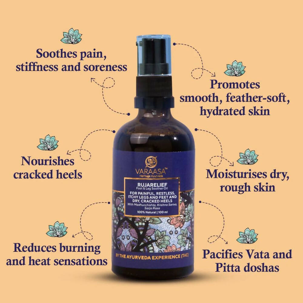 Varaasa Rujarelief Foot & Leg Soother Oil