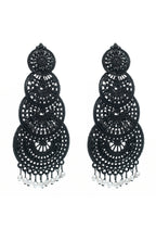 Mominos Fashion Johar Kamal Women's Latest Design Black Color Earrings - Distacart