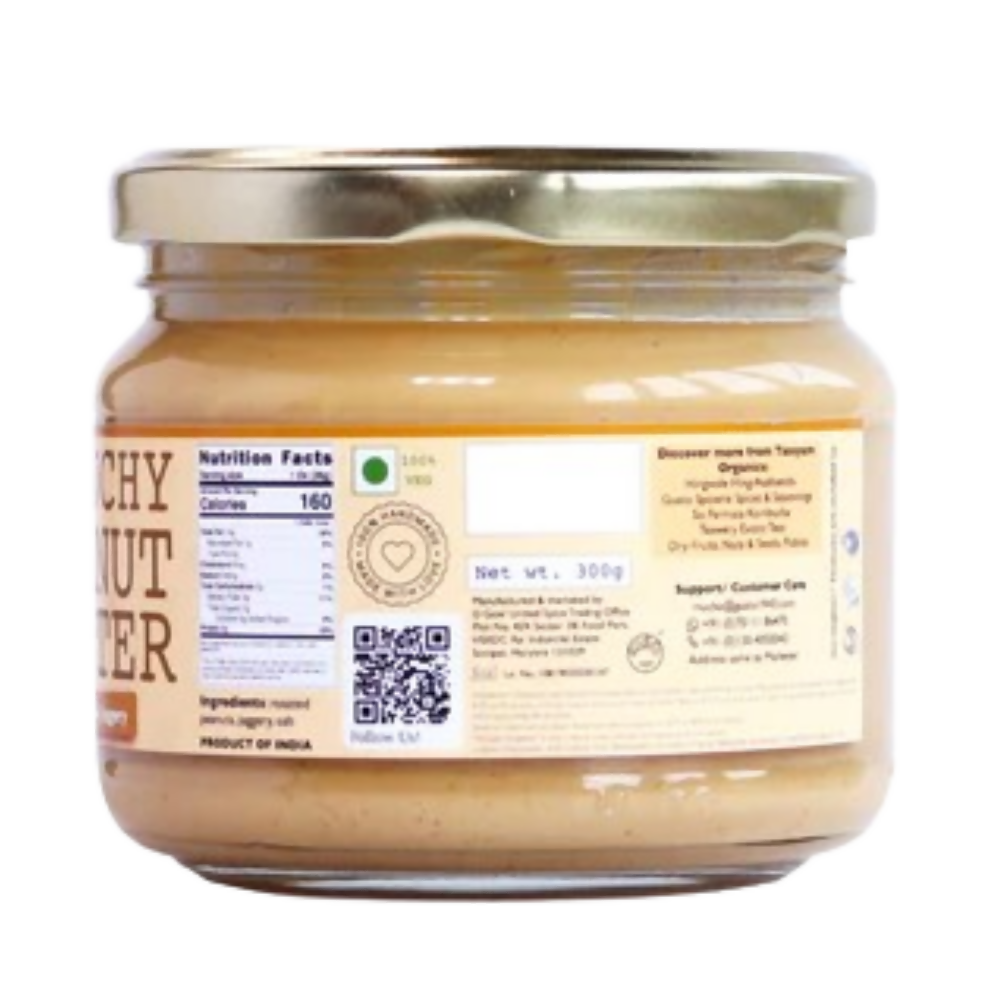 Tassyam Organics Crunchy Peanut Butter - Distacart