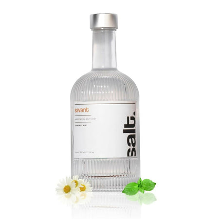 Salt. Oral Care Savant Mouthwash Advanced Gum Protection - Chamomile Mint Flavor