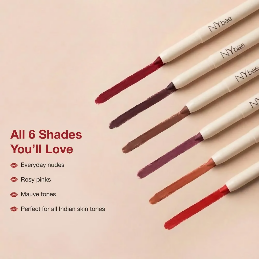 NY Bae 2-in-1 Lip Liner & Lip Colour - Kokum Plum - Distacart