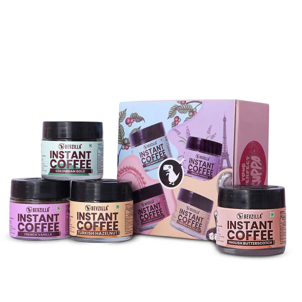 Bevzilla Flavoured Instant Coffee Powder - Distacart
