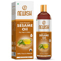 Newish Cold Pressed Sesame Oil For Hair & Skin