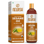 Newish Cold Pressed Sesame Oil For Hair & Skin