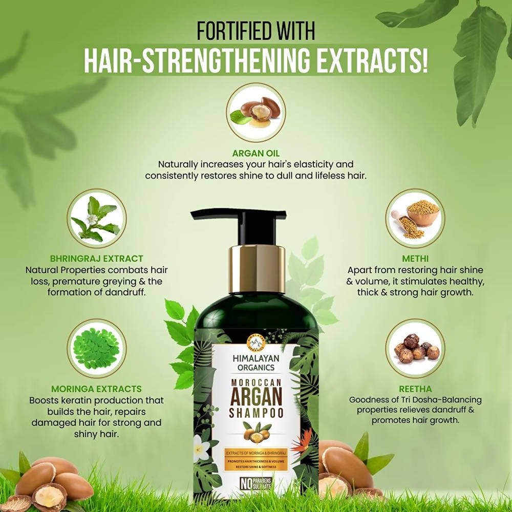 Himalayan Organics Moroccan Argan Shampoo