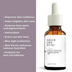 Green And Beige Vitamin C and AHA Pro Face Serum