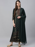 Cheera Printed Kurta Palazzo With Dupatta Set (CH117KPD)