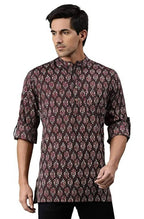 Janasya Men's Brown Cotton Kurta - Distacart