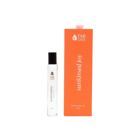 Fab Oils Sunkissed Joy Perfume Oil Citrus, Orange & Amber Blend