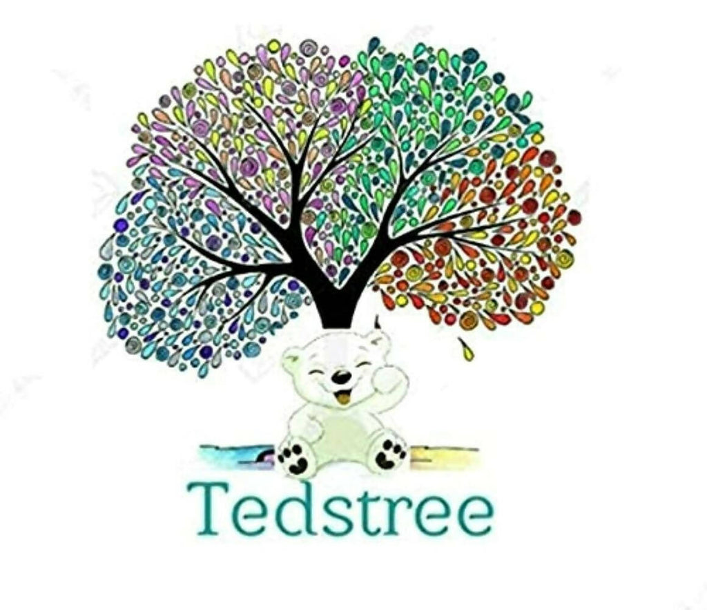 Tedstree Soft Toys Skin Friendly Super Soft Mother With Child Teddy Bears (Pink )
